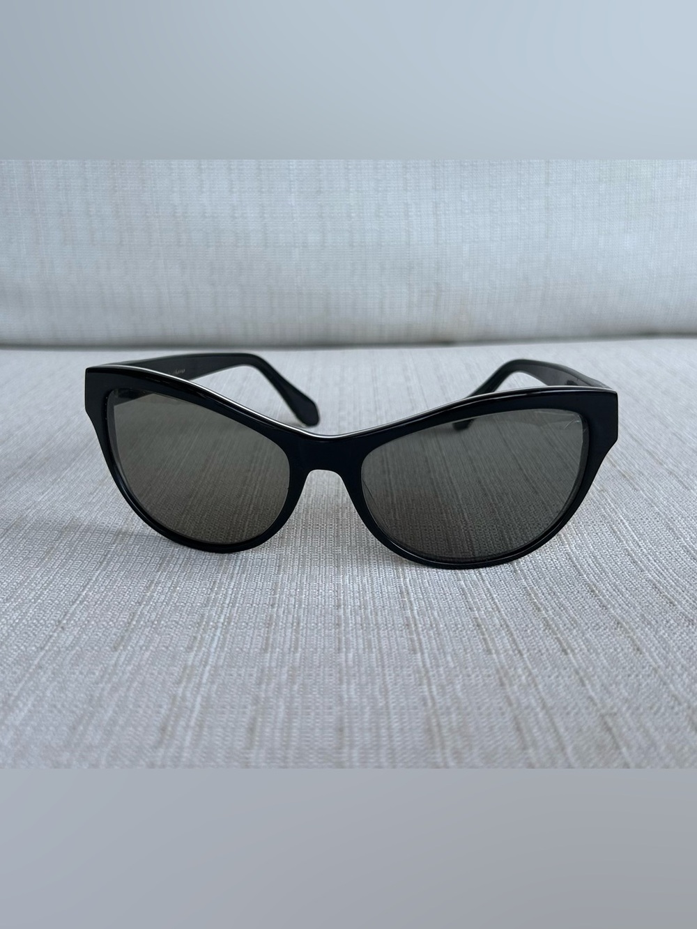 Lore Rodkin Black Cat-Eye Women's Sunglasses